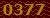 3677 code